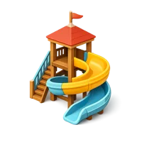 Slide Tower 3D icon