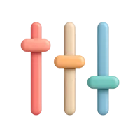 Slider Control 3D icon