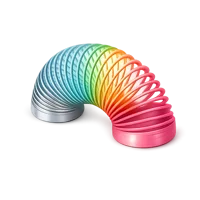 Red Slinky 3D icon