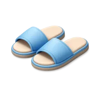 Blue Slippers 3D icon