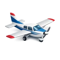 Small Plane 3D icon