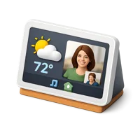 Blue Smart Display 3D icon