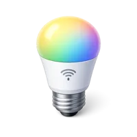 Smart Light Bulb 3D icon