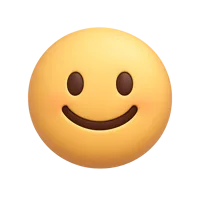 Smiling Face 3D icon