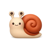 Snail 3D icon