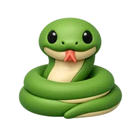 Snake 3D icon