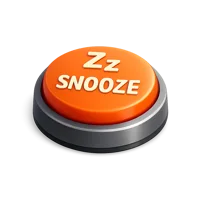 Snooze Button 3D icon