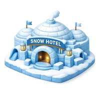 Snow Hotel 3D icon