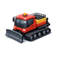Snowcat 3D icon
