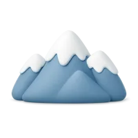 Snowy Mountain 3D icon