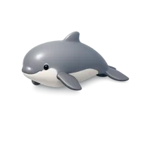 Snubfin Dolphin 3D icon