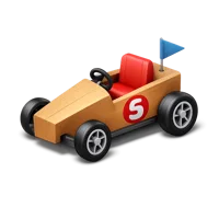 Soapbox Car 3D icon