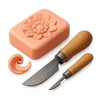 Soap Carving Set 3D icon