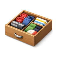 Sock Drawer 3D icon