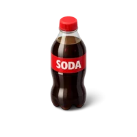 Red Soda Bottle 3D icon