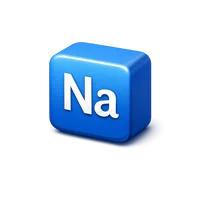Sodium 3D icon