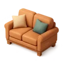 Sofa 3D icon