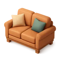 Sofa 3D icon