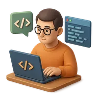 Software Developer 3D icon