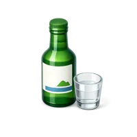 Soju 3D icon