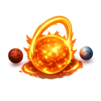 Solar Flare Loop 3D icon