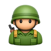 Soldier 3D icon
