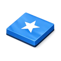 Somalia Flag 3D icon