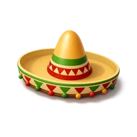 Sombrero 3D icon