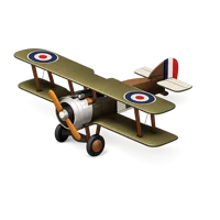Brown Sopwith Camel 3D icon