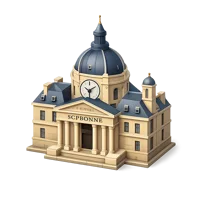 Sorbonne University 3D icon
