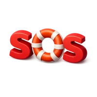 SOS 3D icon