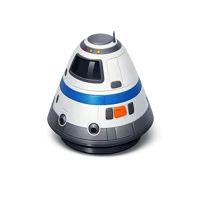 Space Capsule 3D icon