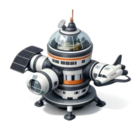 Blue Space Habitat 3D icon