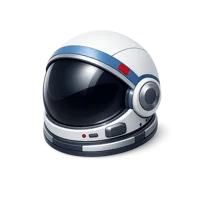 Space Helmet 3D icon