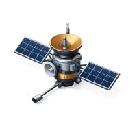 Blue Space Probe 3D icon