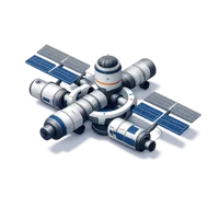 Space Station 3D icon