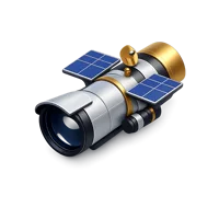 Space Telescope 3D icon