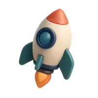 Spaceship 3D icon
