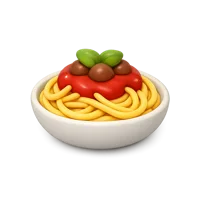 Spaghetti 3D icon