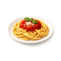 Amber Spaghetti 3D icon