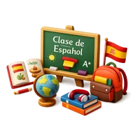 Spanish Class 3D icon
