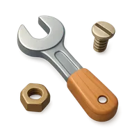 Spanner 3D icon