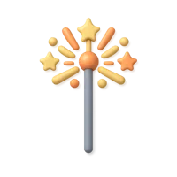 Sparkler 3D icon