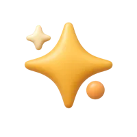 Sparkles 3D icon