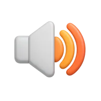 Speaker Volume 3D icon