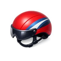 Speed Skating Helmet 3D icon