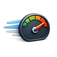 Speed 3D icon