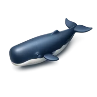 Sperm Whale 3D icon