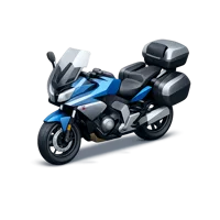 Sport Touring Motorcycle 3D icon