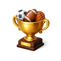 Sports Trophy 3D icon